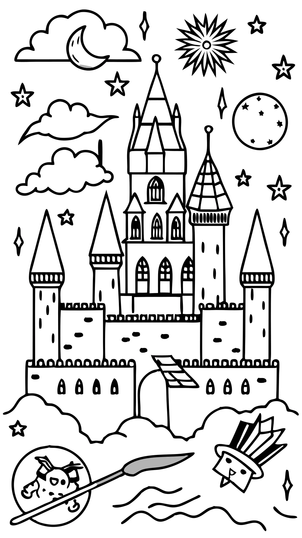 coloriages Harry Potter gratuit imprimable